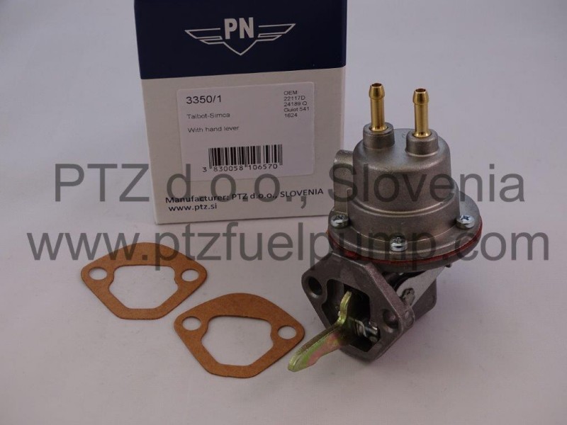 Talbot Simca 900,1000 Fuel pump with hand lever - PN 3350-1