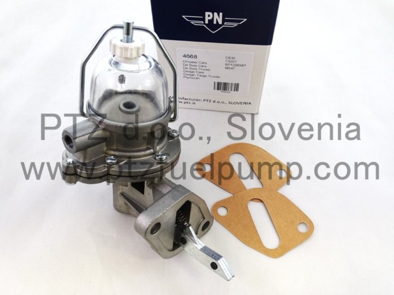 Chrysler,De Soto,Dodge,Plymouth 228 230 237 250 Kew 6 SV Fuel pump - PN 4668