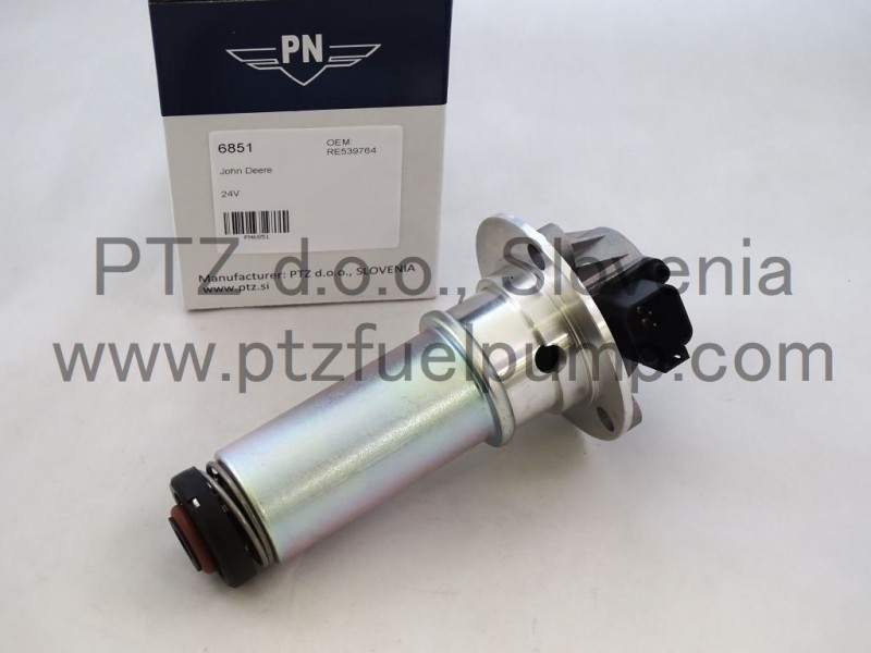 John Deere RE539764 - 24V  Fuel pump - PN 6851