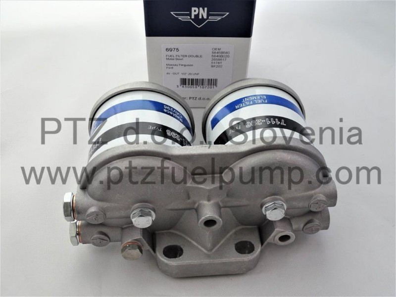 Fuel Filter Massey Ferguson, Ford - double - PN 6975 