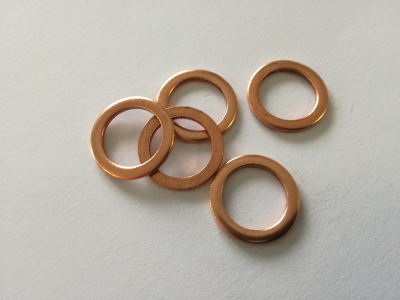 Copper washer fi.12,80x18x1,5  - 1118