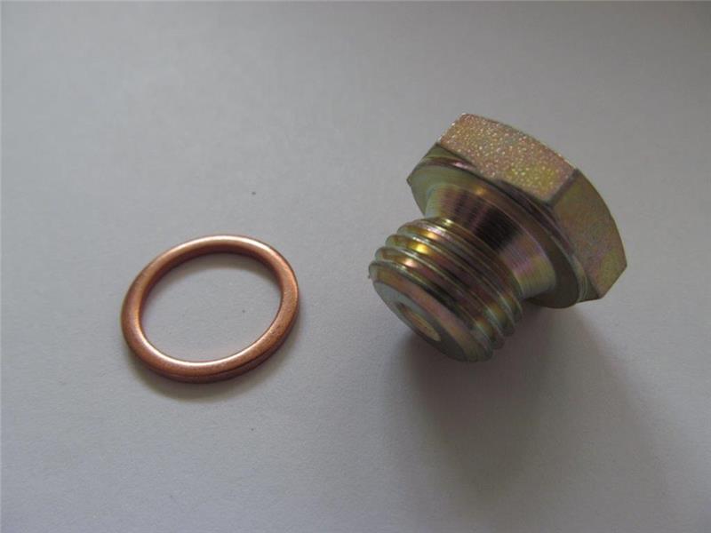 Blank Off Nut for filter M14x1,5, L19 with washer - PN 1609 