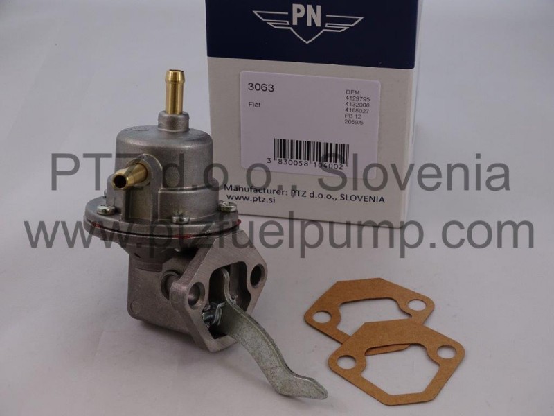 PN 3063 - Fiat 124, 1200cc pompe a essence