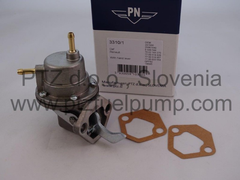 PN 3310/1 - Renault R10, R3,R4,R5, R8 pompe a essence