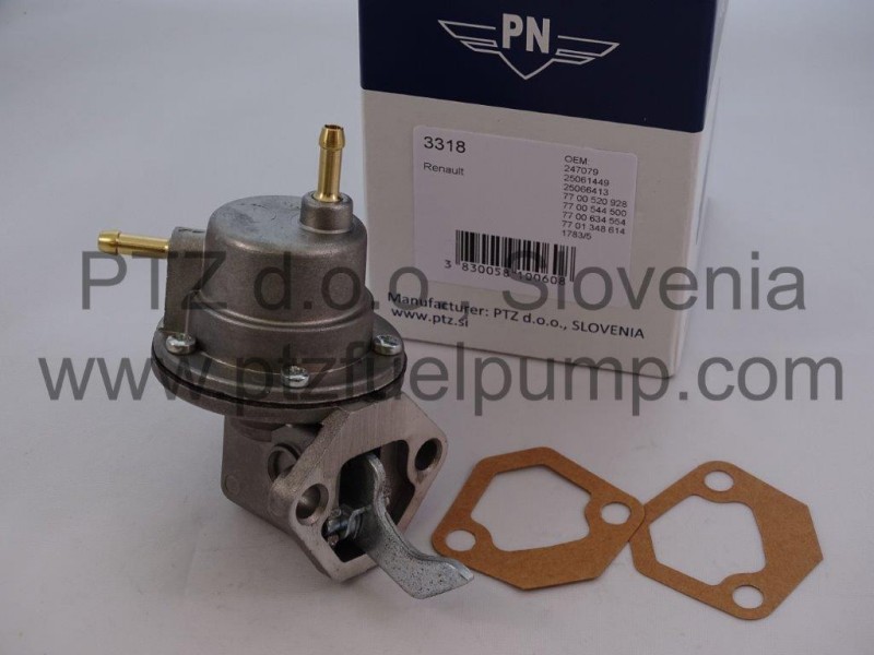 Renault R4, R4 GTL, R6TL Fuel pump - PN 3318 