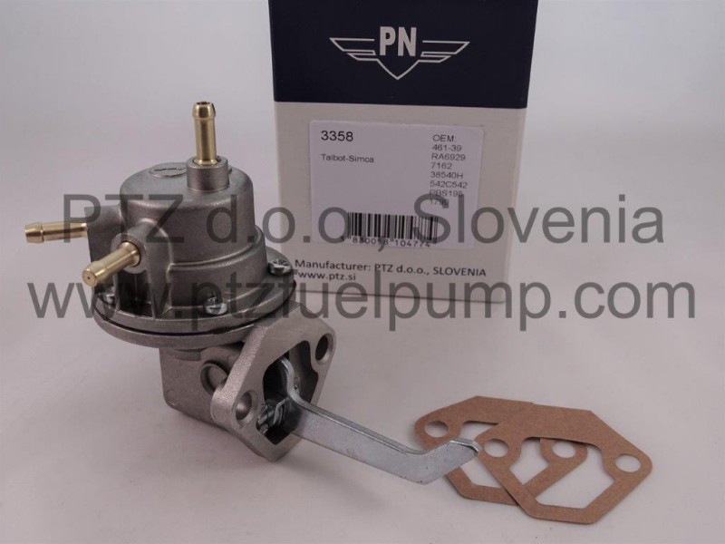 Talbot 1307 GTS, 1308 GT Fuel pump - PN 3358 