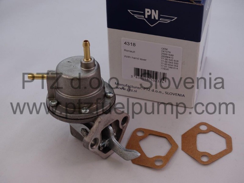 PN 4318 - Renault R4, R4 GTL, R6TL pompe a essence
