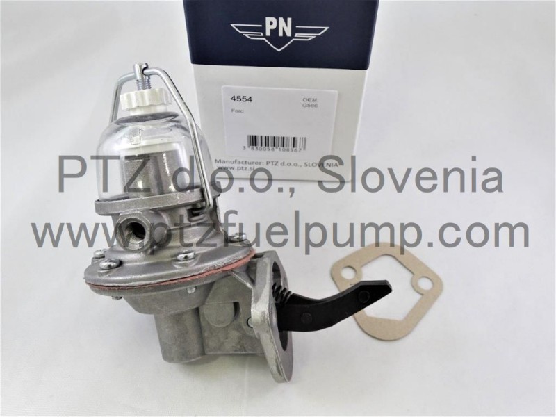 Glass Bowl Fuel Pump Ford Falcon Fairlane 200 221 250 6 Cylinder 66-80 G586 - PN 4554 