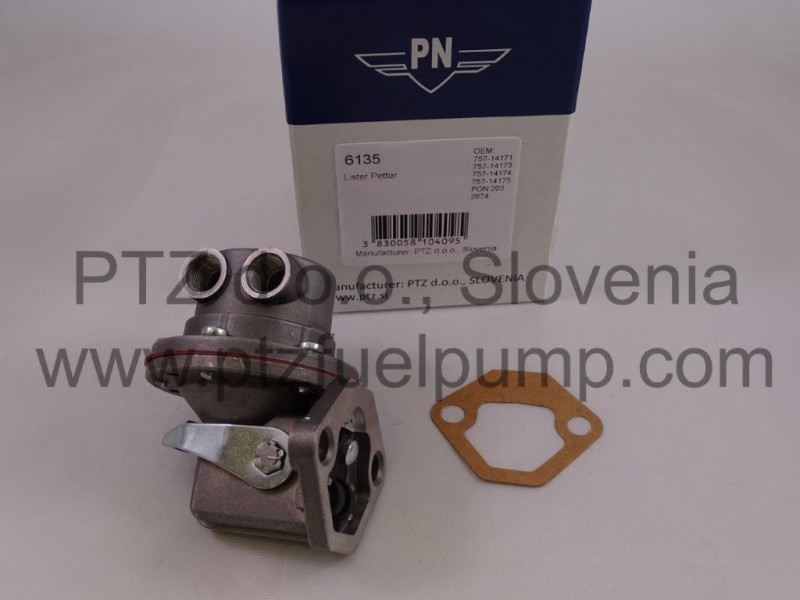 Lister Petter LPA2, LPW2-4 Fuel pump - PN 6135 