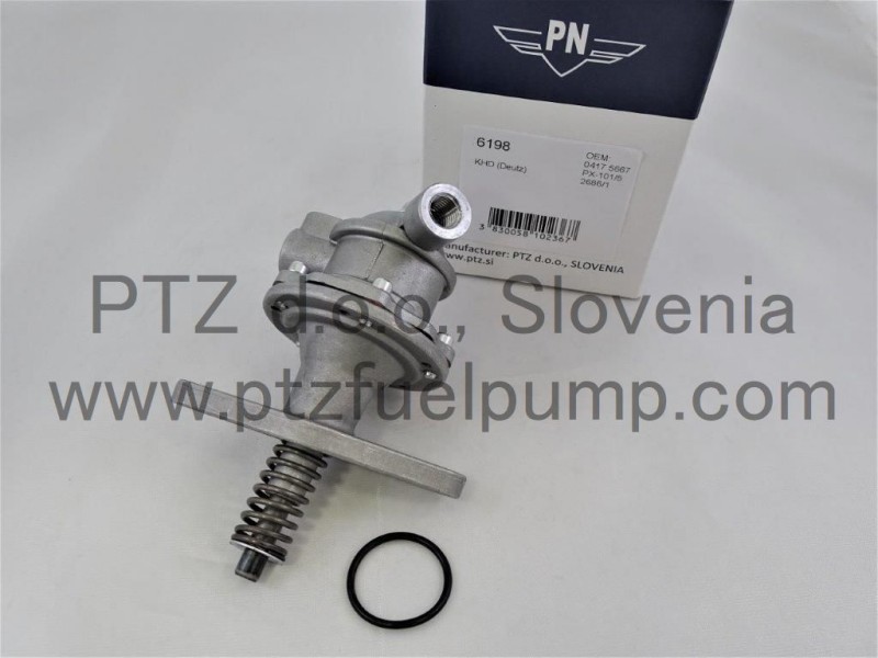 KHD Deutz F3L 1011, F4L 1011 Fuel pump - PN 6198 
