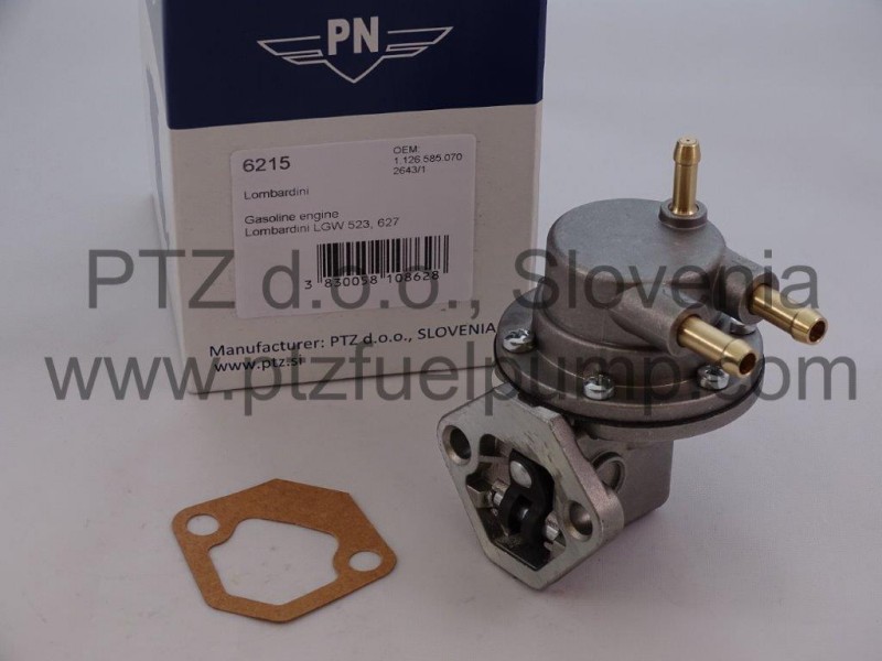 Lombardini LGW 523, 627 fuel pump - PN 6215