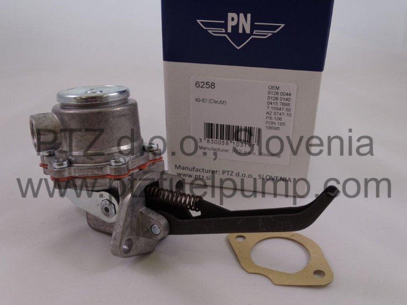 KDH (Deutz) Fuel pump - PN 6258 