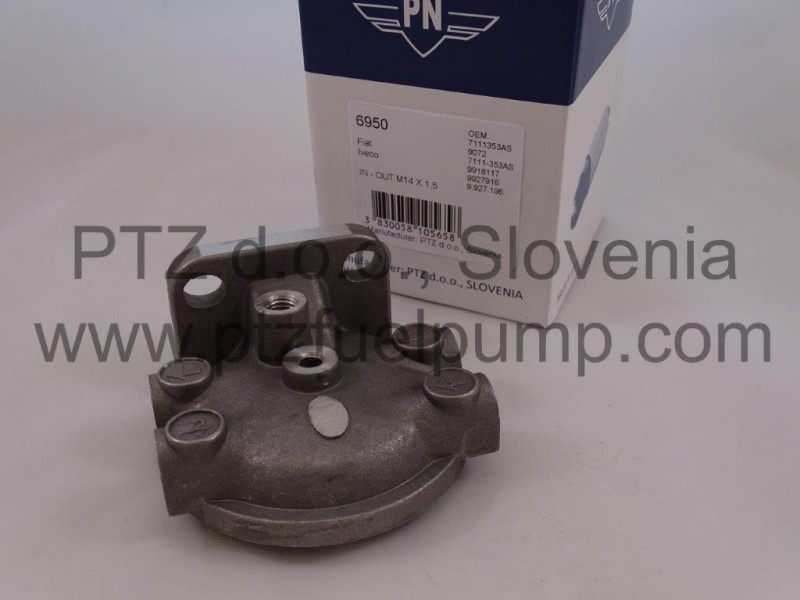 Fuel filter cover Fiat, Iveco - PN 6950 