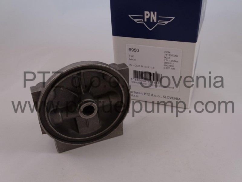Fuel filter cover Fiat, Iveco - PN 6950 