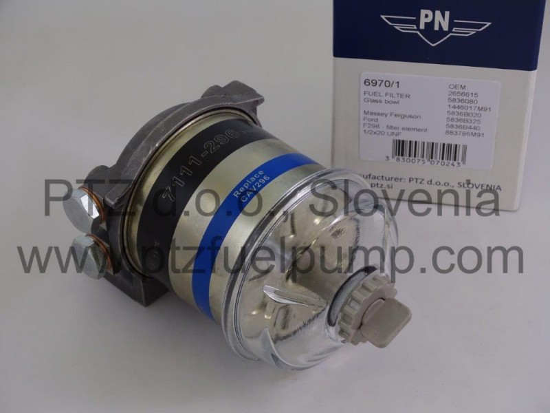 Filtre à Carburant Adaptable Massey Ferguson | Références 1850450M2 / 894974M91, Compatible Modèles 4000, 4500, 35, 65, Etc.