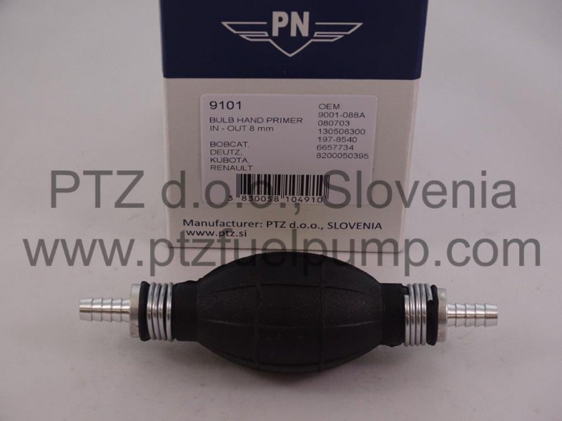 Bulb Hand Primer Fi 8mm - PN 9101 
