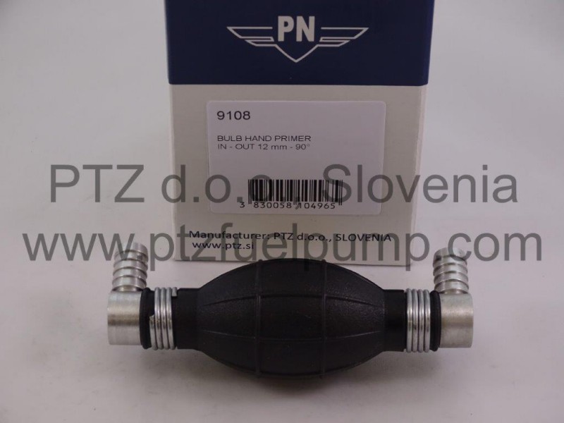 Bulb Hand Primer Fi 12mm 90° - PN 9108 