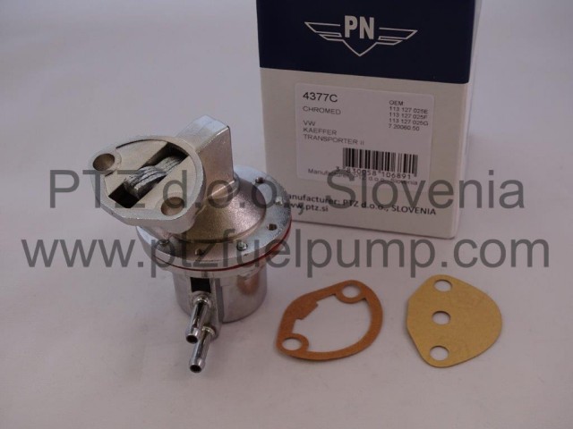 VW Fuel pump - CHROMED - PN 4377C