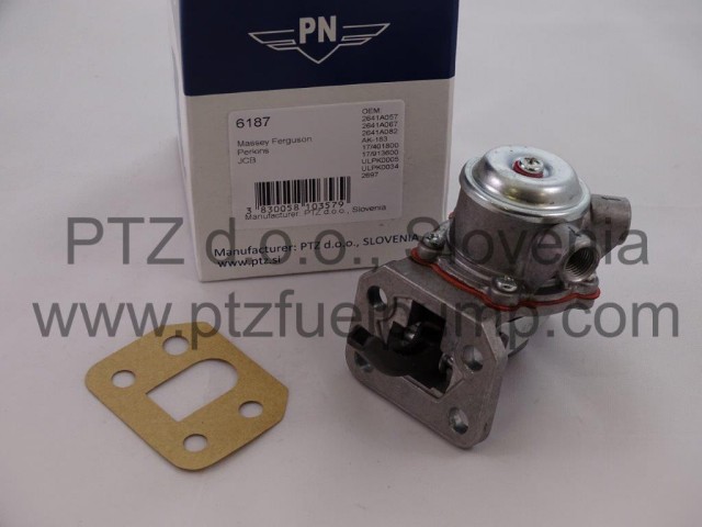 JCB 520,520S, 520-55,520LE Fuel pump - PN 6187 