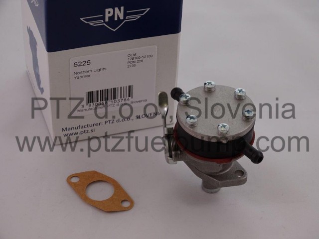 Yanmar Fuel pump 3TNE78, 4TNE84 - PN 6225 